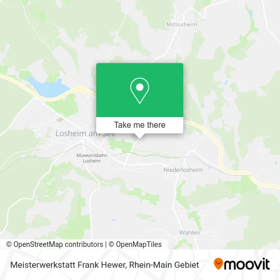 Карта Meisterwerkstatt Frank Hewer
