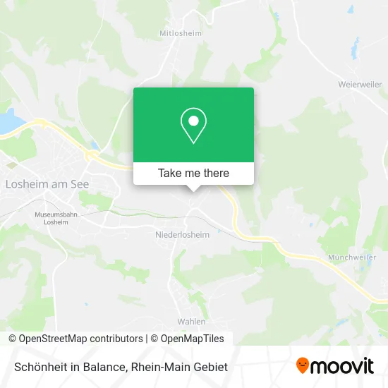 Карта Schönheit in Balance