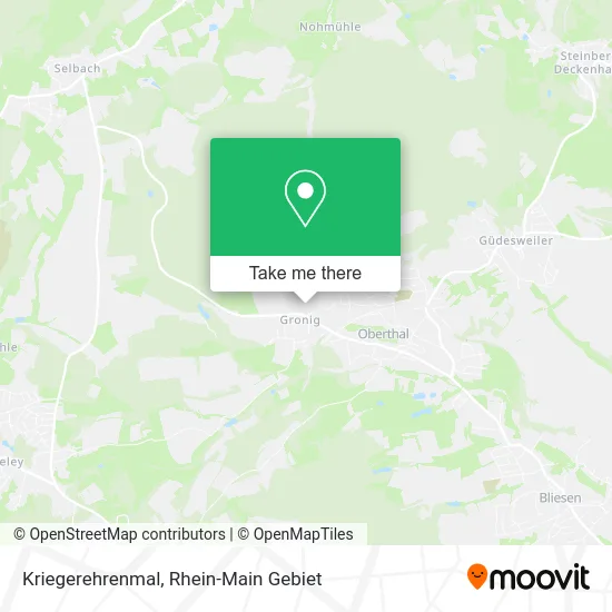 Карта Kriegerehrenmal