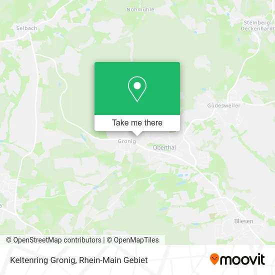 Карта Keltenring Gronig