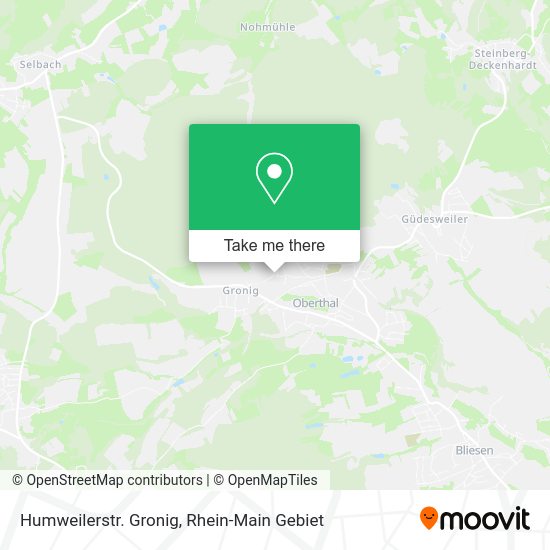 Карта Humweilerstr. Gronig