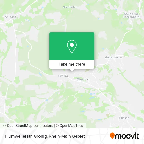 Карта Humweilerstr. Gronig