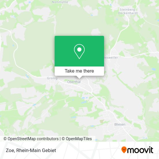Карта Zoe