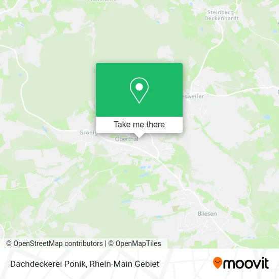 Карта Dachdeckerei Ponik