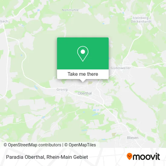 Карта Paradia Oberthal