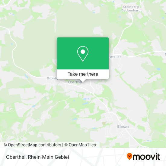 Карта Oberthal