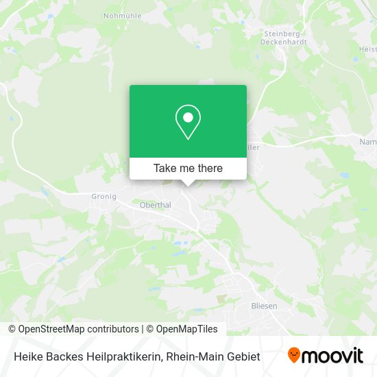 Карта Heike Backes Heilpraktikerin