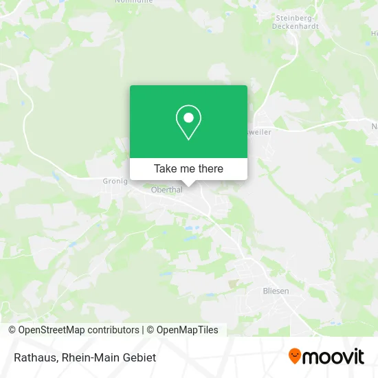 Rathaus map