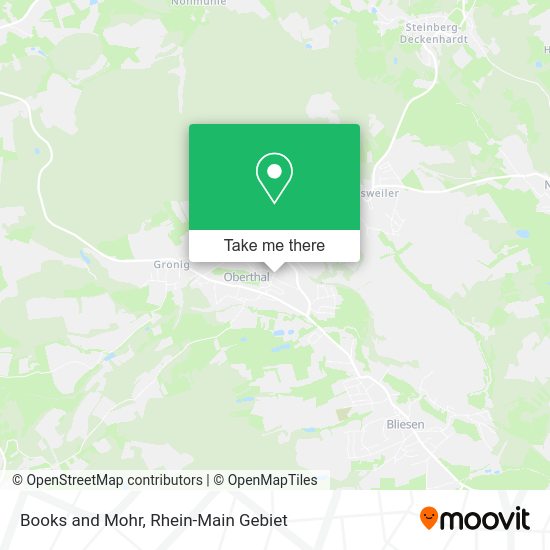 Карта Books and Mohr
