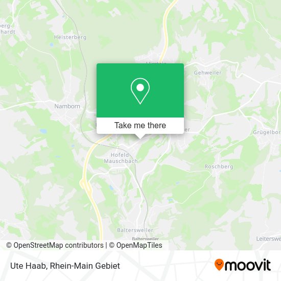 Карта Ute Haab