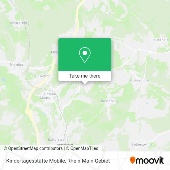 Карта Kindertagesstätte Mobile