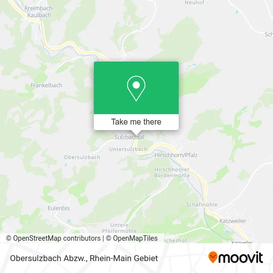 Карта Obersulzbach Abzw.