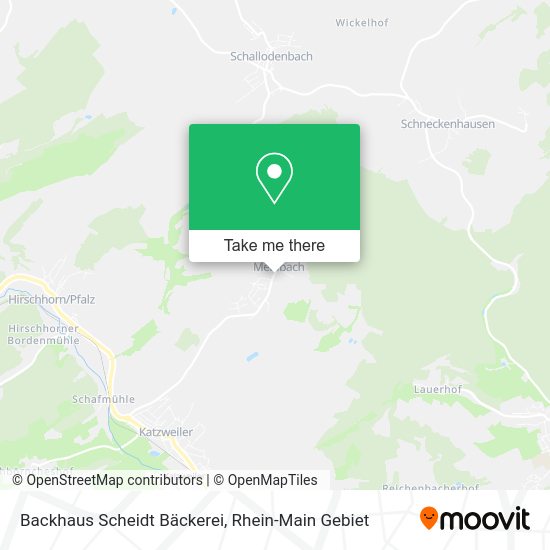 Карта Backhaus Scheidt Bäckerei