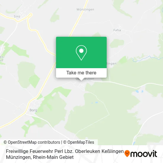 Карта Freiwillige Feuerwehr Perl Lbz. Oberleuken Keßlingen Münzingen