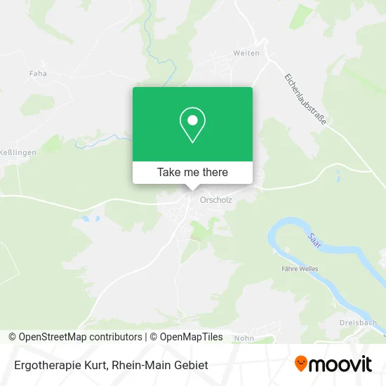 Карта Ergotherapie Kurt