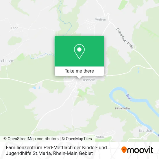 Карта Familienzentrum Perl-Mettlach der Kinder- und Jugendhilfe St.Maria