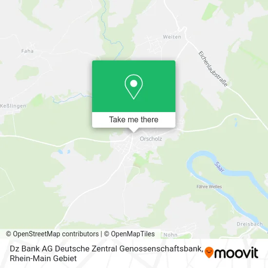 Карта Dz Bank AG Deutsche Zentral Genossenschaftsbank