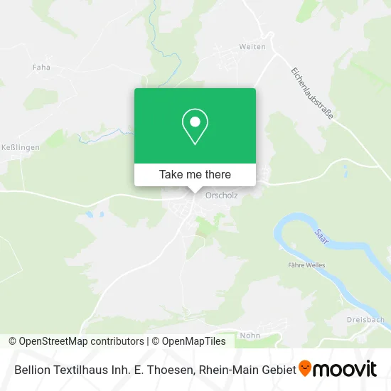 Карта Bellion Textilhaus Inh. E. Thoesen