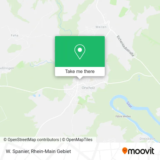 Карта W. Spanier