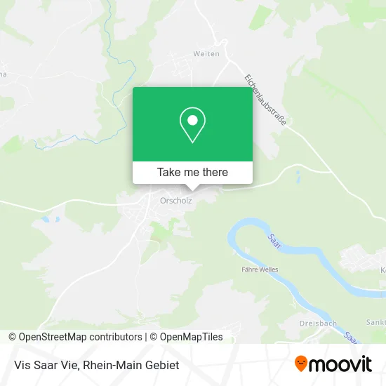 Карта Vis Saar Vie