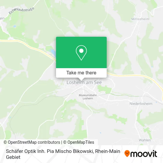 Карта Schäfer Optik Inh. Pia Mischo Bikowski