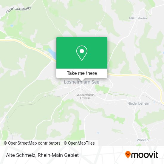 Карта Alte Schmelz