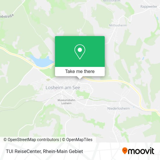 Карта TUI ReiseCenter
