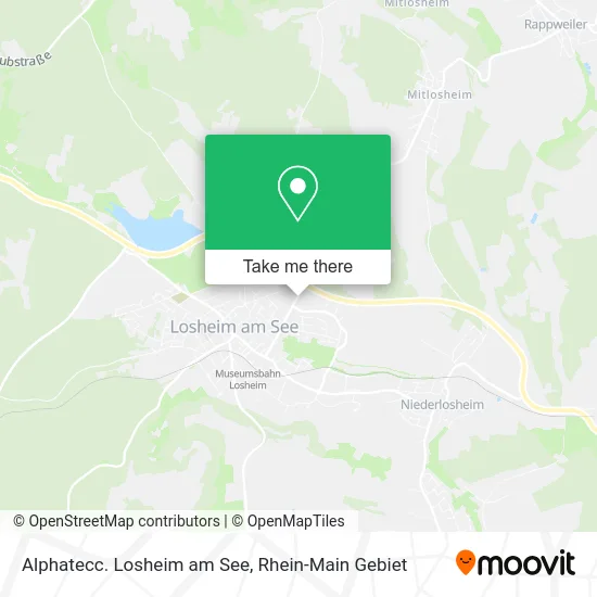 Alphatecc. Losheim am See map