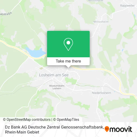 Карта Dz Bank AG Deutsche Zentral Genossenschaftsbank