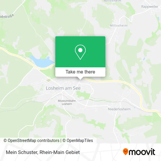 Карта Mein Schuster