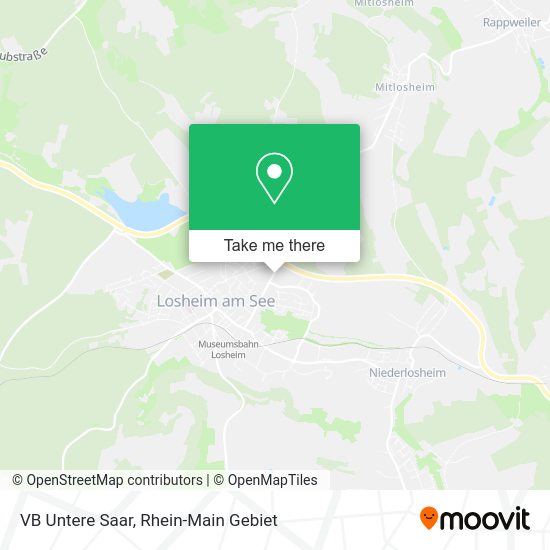 Карта VB Untere Saar