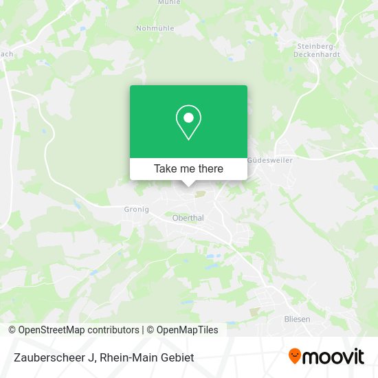 Карта Zauberscheer J