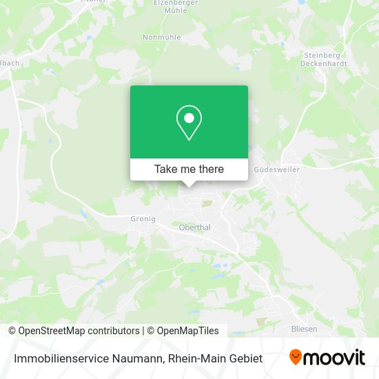 Карта Immobilienservice Naumann