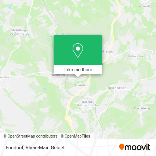 Friedhof map