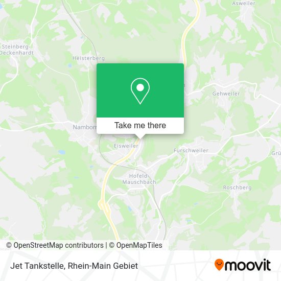 Карта Jet Tankstelle