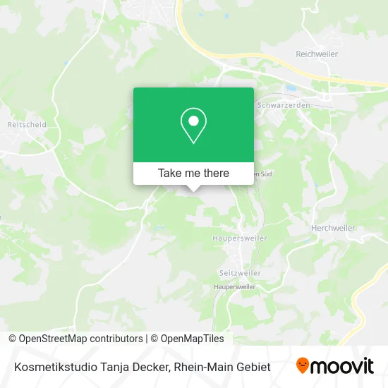 Карта Kosmetikstudio Tanja Decker