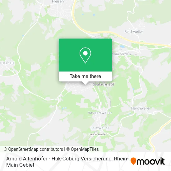 Карта Arnold Altenhofer - Huk-Coburg Versicherung