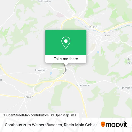 Gasthaus zum Weiherhäuschen map