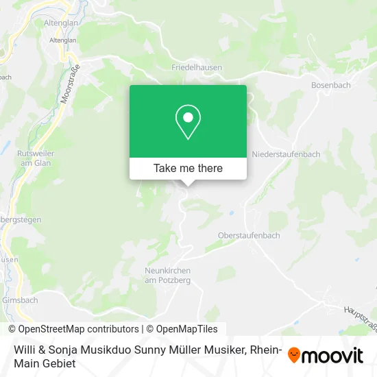 Карта Willi & Sonja Musikduo Sunny Müller Musiker