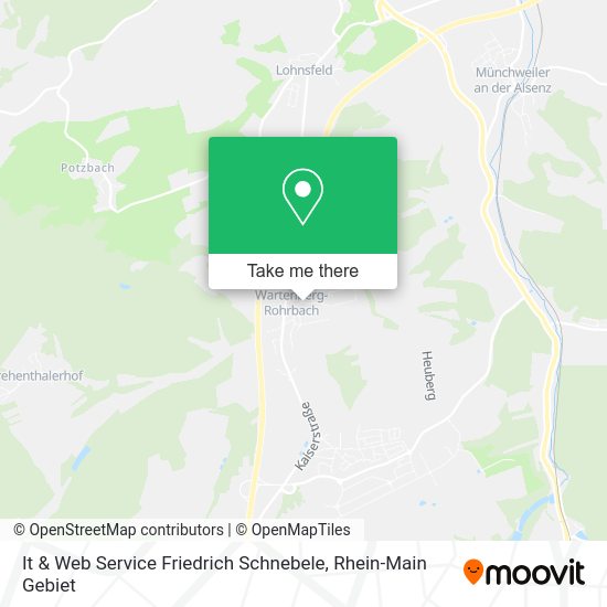 Карта It & Web Service Friedrich Schnebele