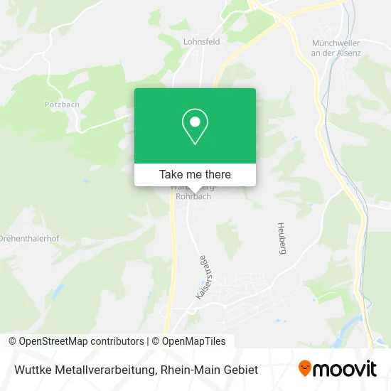 Карта Wuttke Metallverarbeitung