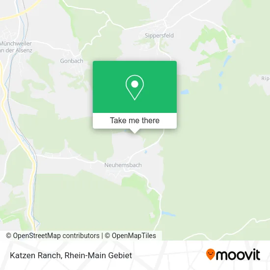 Карта Katzen Ranch