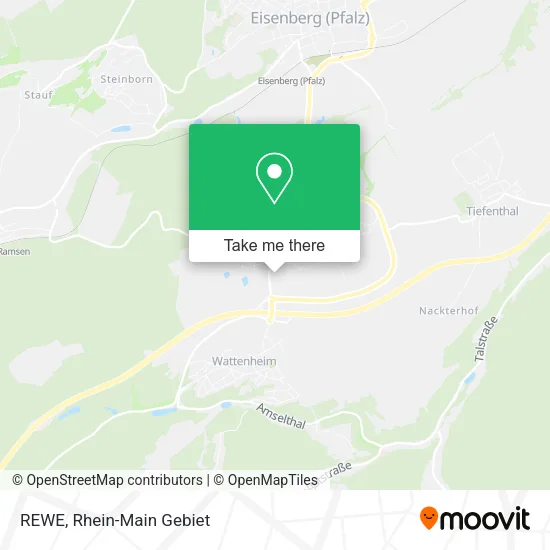 REWE map
