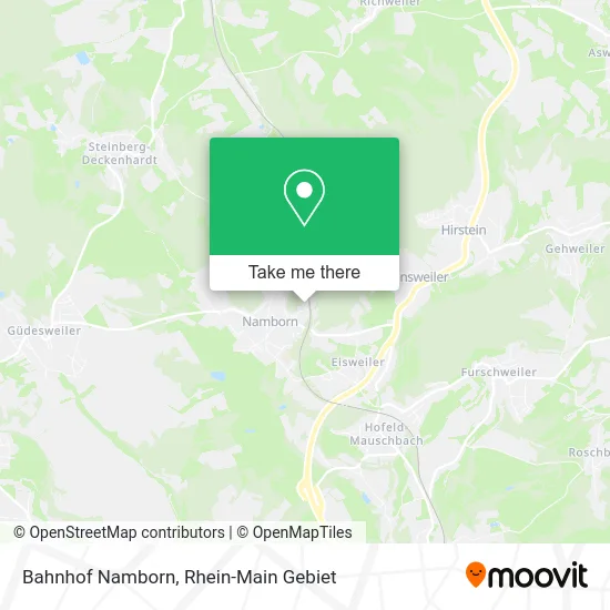 Карта Bahnhof Namborn
