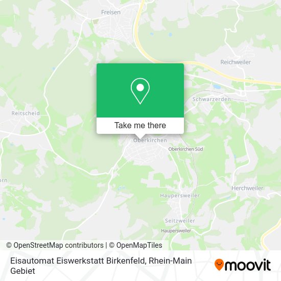 Карта Eisautomat Eiswerkstatt Birkenfeld