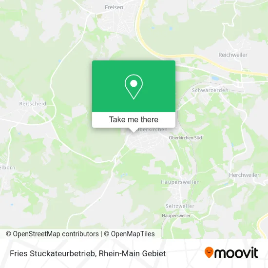 Карта Fries Stuckateurbetrieb
