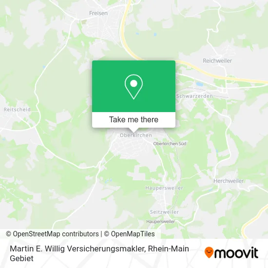 Карта Martin E. Willig Versicherungsmakler