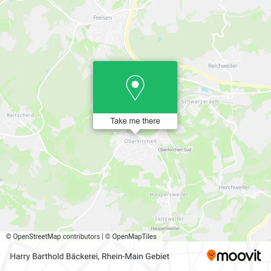 Карта Harry Barthold Bäckerei