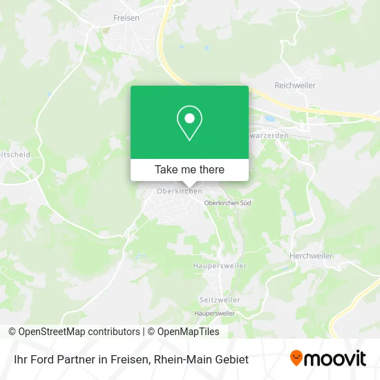 Карта Ihr Ford Partner in Freisen