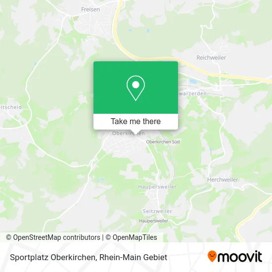 Карта Sportplatz Oberkirchen